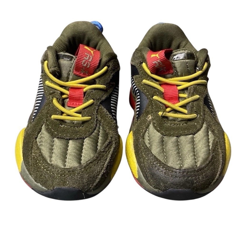 Puma RS-X Toddler Sneakers Militia US 5C‎ Deep Lichen Multicolor Athletic Shoes